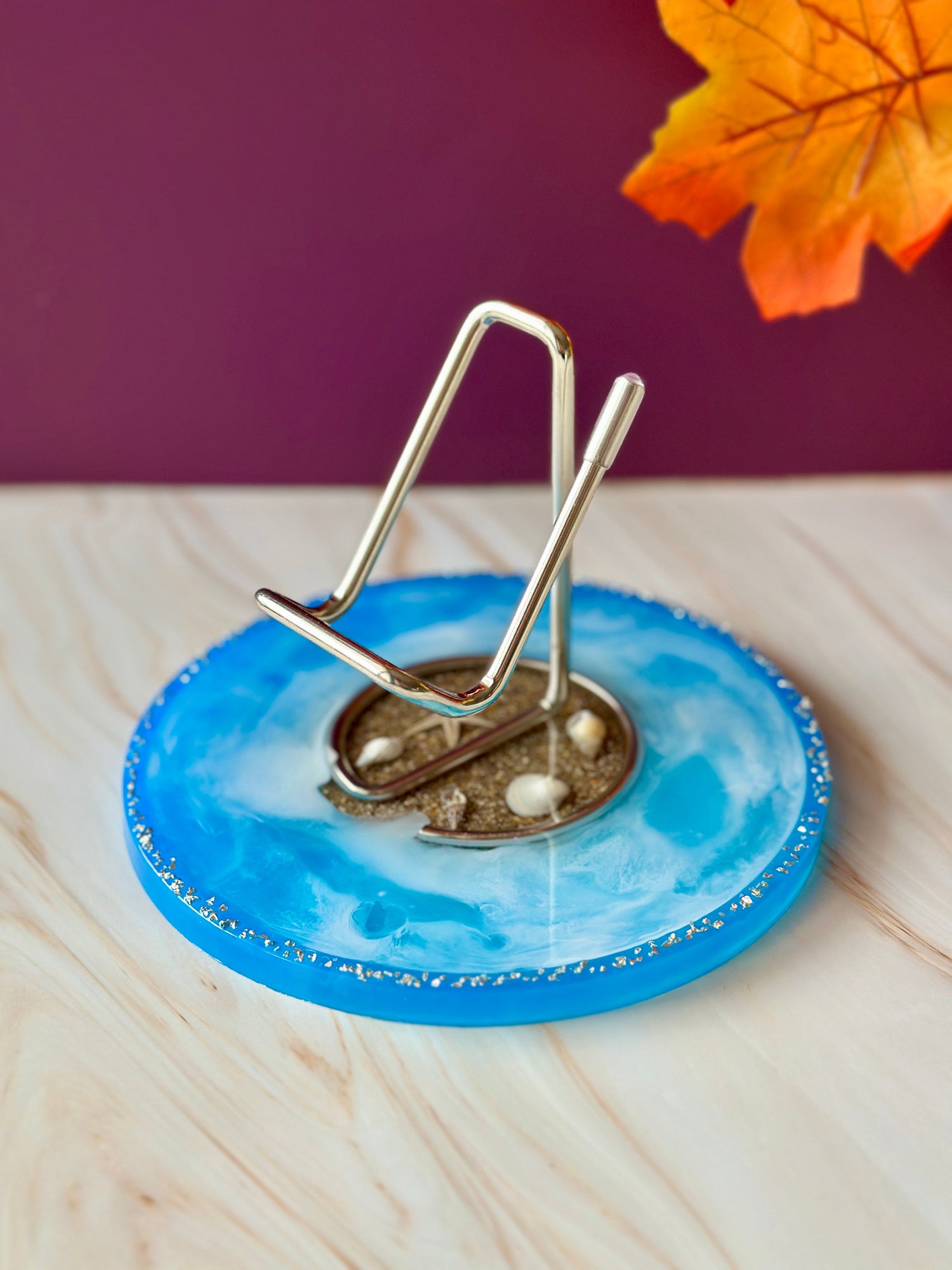 Accessoires artisanaux en résine époxy et jesmonite