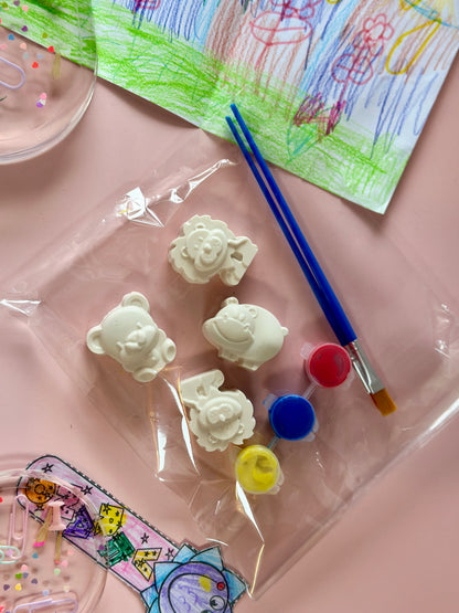 Figurines à peindre – Kit créatif en Jesmonite