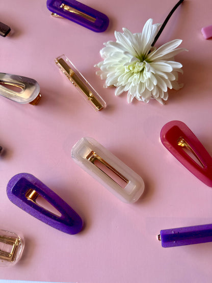 Lot de 3 Barrettes à Cheveux Originales