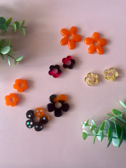 Boucles d’Oreilles Fleurs - Pampille florales