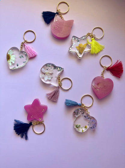 Porte clés 💖🐶 🐱⭐