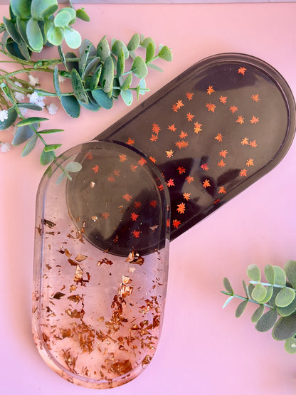 Plateau décoratif en Jesmonite – Vide poche design et original