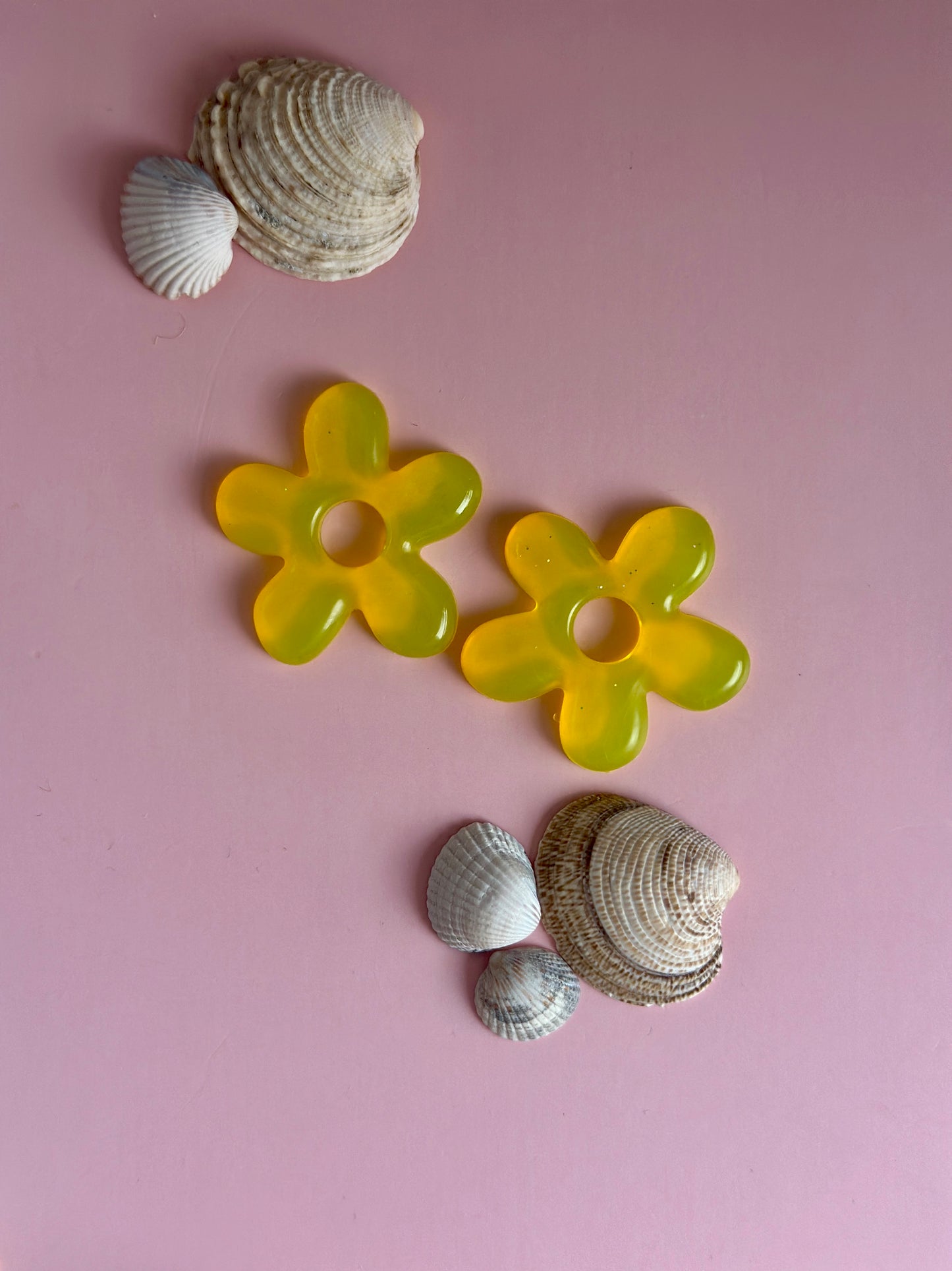 Boucles d’Oreilles Fleurs - Pampille florales