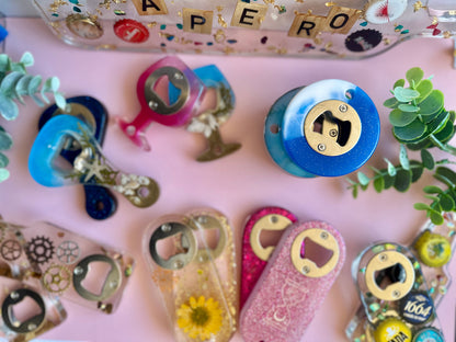 Décapsuleur personnalisé – Cadeau original fait main