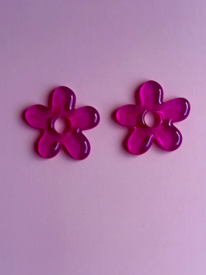 Boucles d’Oreilles Fleurs - Pampille florales