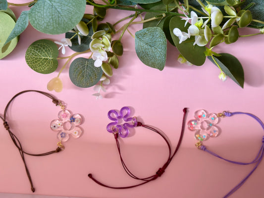 Bracelet fleur