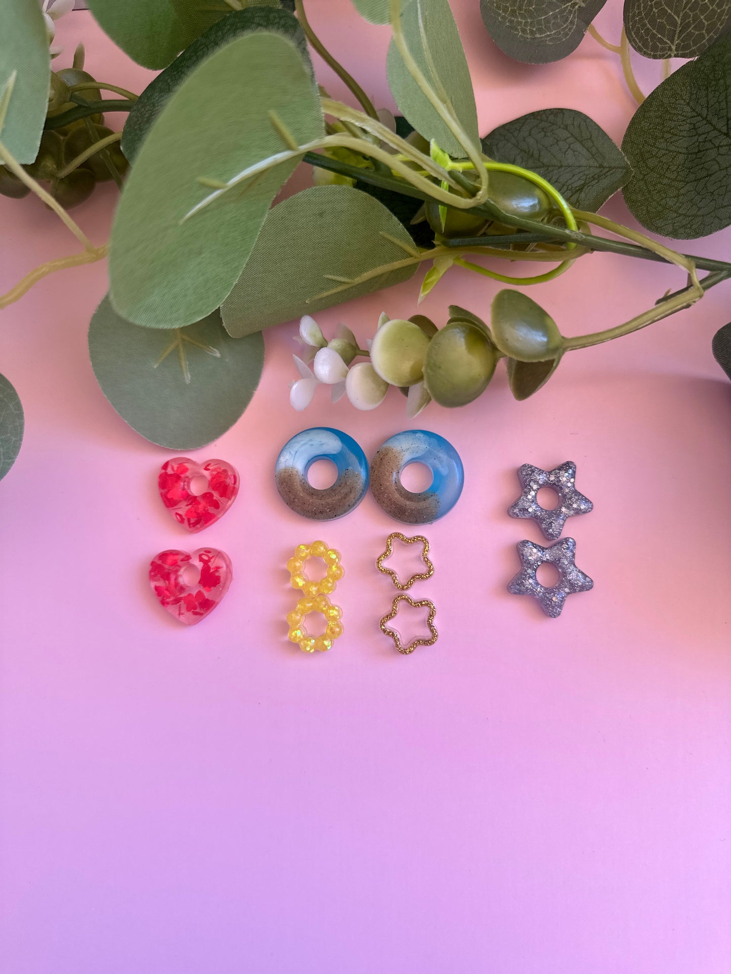 Boucles d’Oreilles Fleurs - Pampille florales