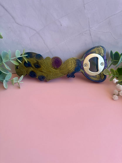 Décapsuleur personnalisé – Cadeau original fait main