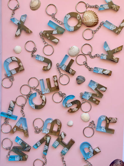 Porte clé effet mer