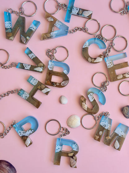 Porte clé effet mer