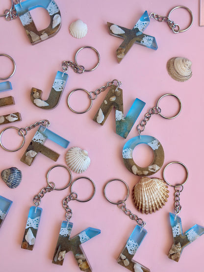 Porte clé effet mer