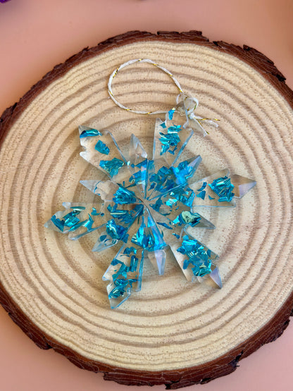 🌟 Étoile de Noël en Résine – Fait main