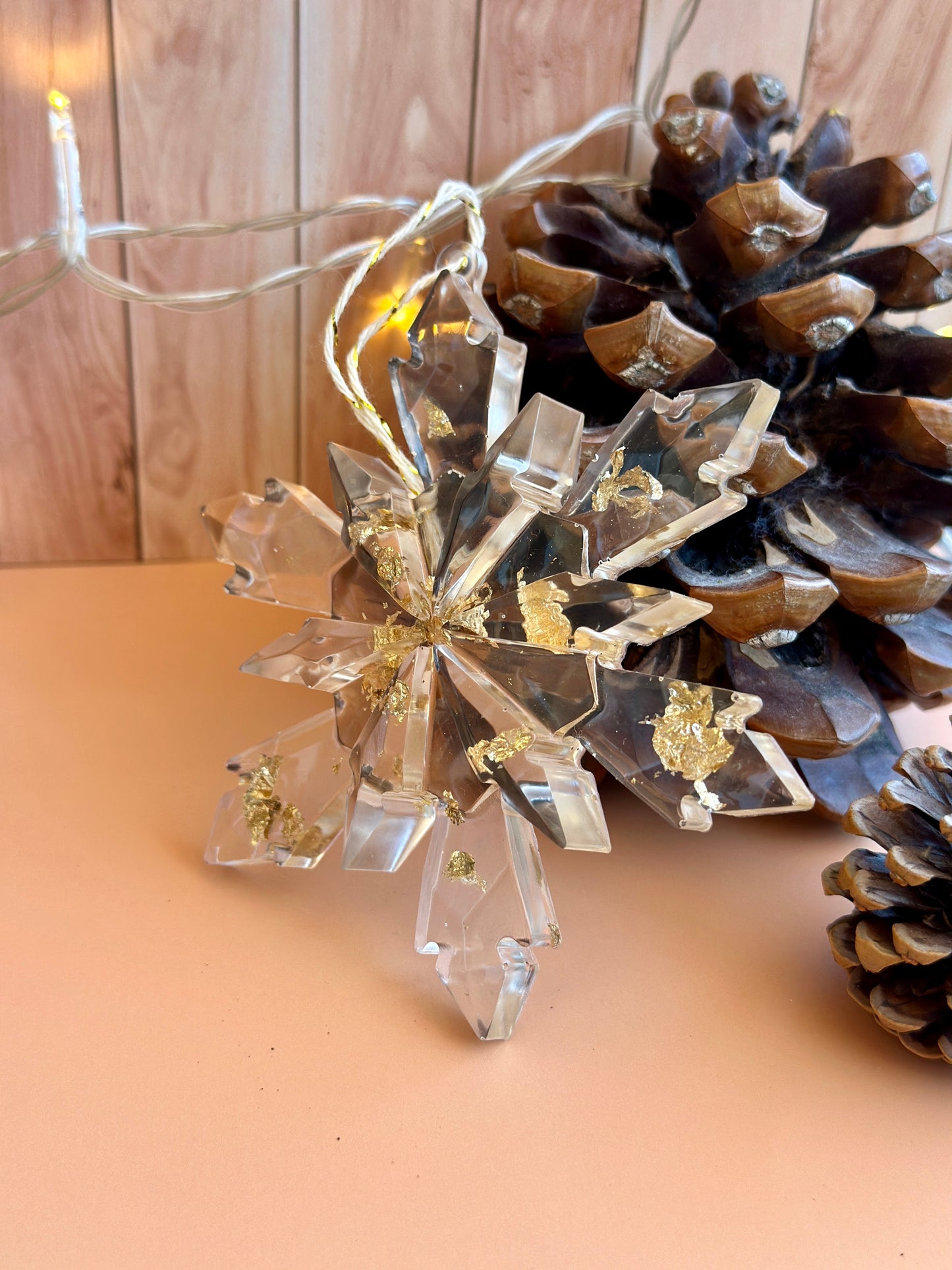 🌟 Étoile de Noël en Résine – Fait main