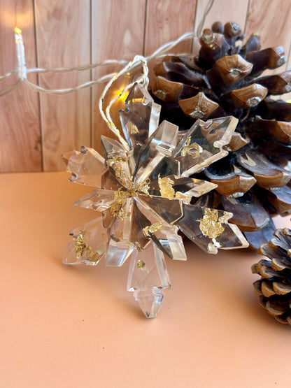 🌟 Étoile de Noël en Résine – Fait main