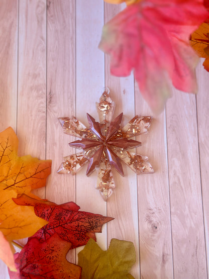 🌟 Étoile de Noël en Résine – Fait main