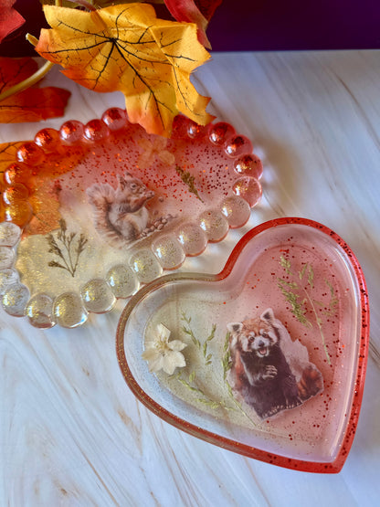 Vide-poche “Compagnons fleuris” - Résine artisanale