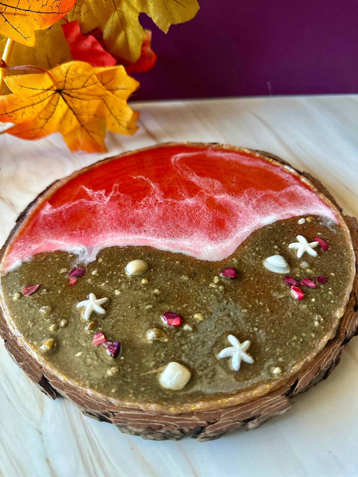 Rondins de Bois Décoratifs – Effet Mer &amp; Océan