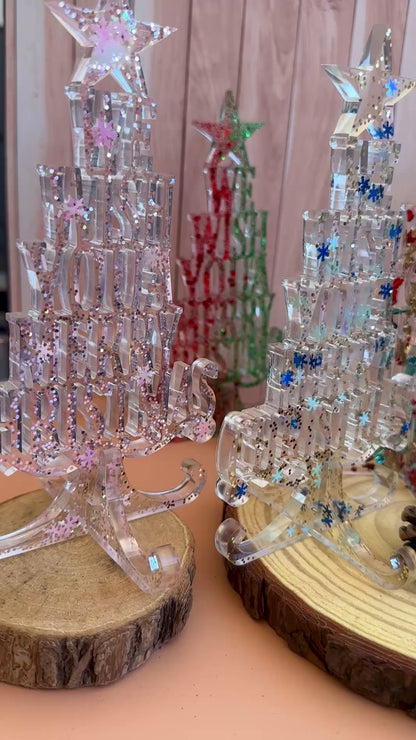 Sapin de Noël à poser